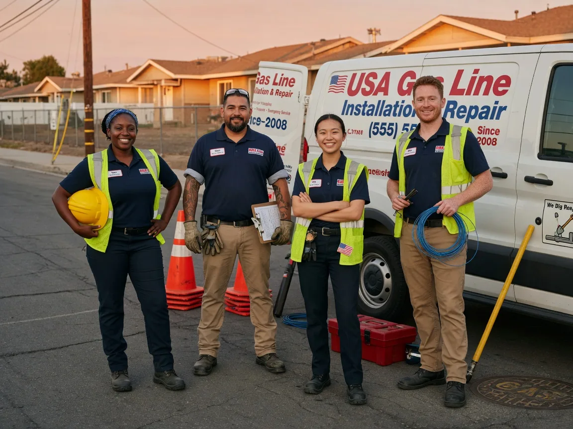 Gas Line Installation company in Nemaha, NE